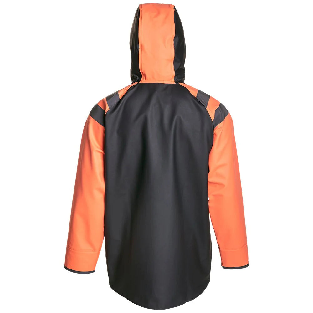 Chaqueta lluvia Balder Jacket 302 black/orange Grundens