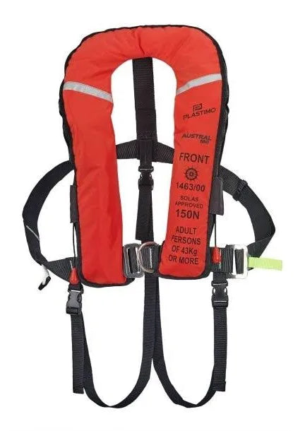 Chaleco hinchable SOLAS Austral 180 Plastimo