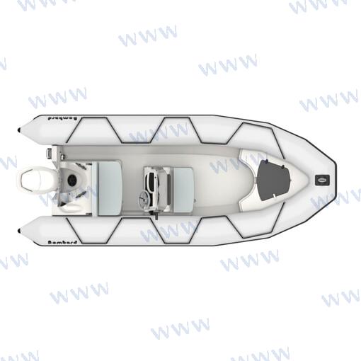 Embarcación Semirrígida Bombard SUNRIDER 550 STRONGAN GRIS/UPHOLSTERY GR