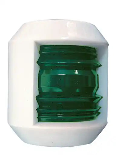 Luz de estribor JUNIOR 7 112,5 °, con carcasa blanca