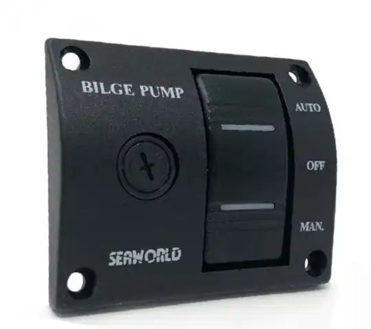 Panel interruptor bombas achique