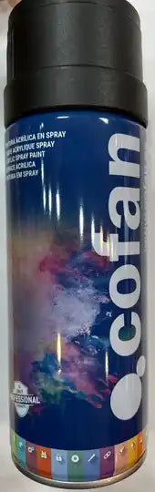 Acrilica Negro Mate RAL9005 400ml