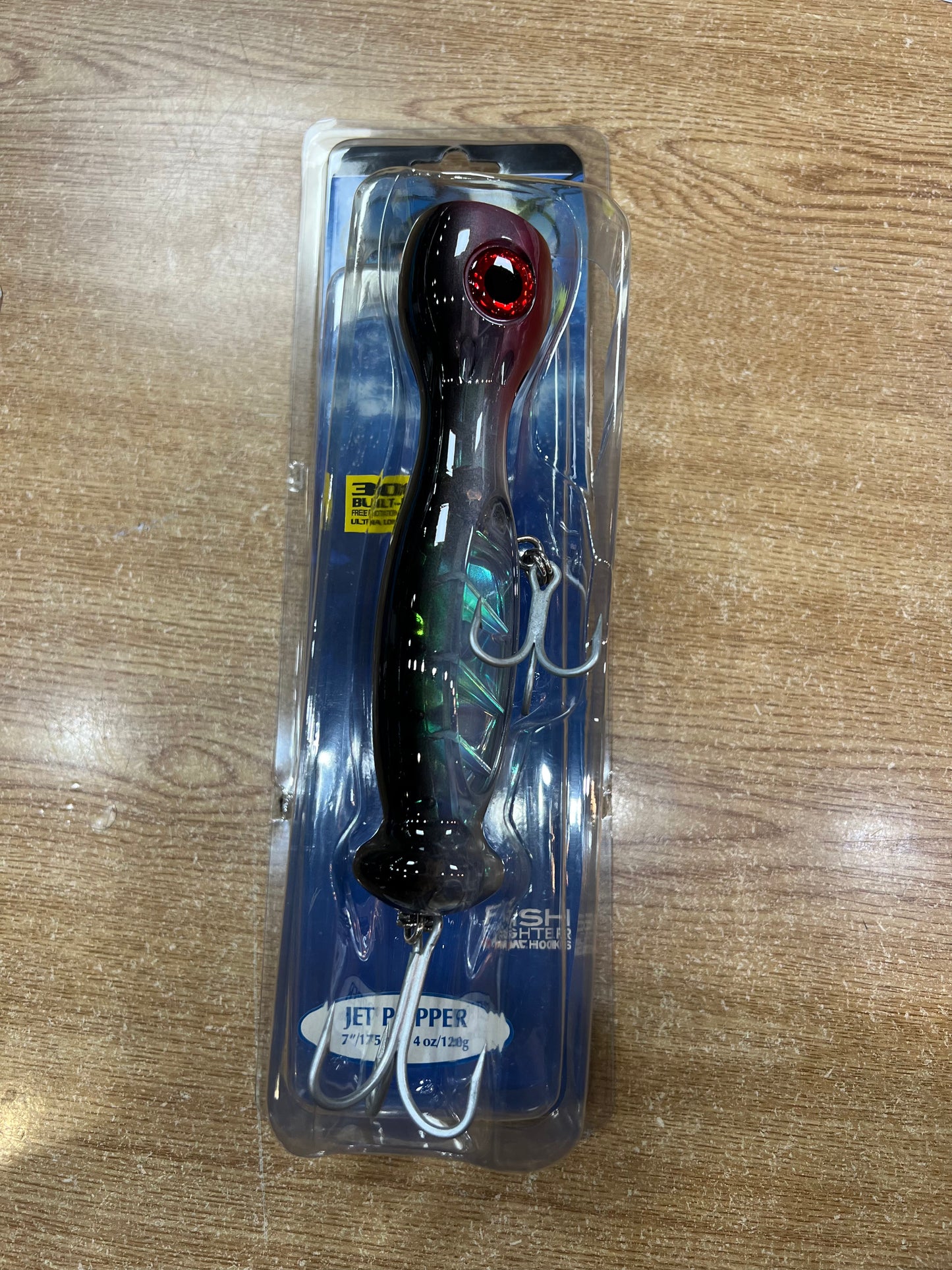 Jet Popper Williamson 175cm 120g Natural Silver 07