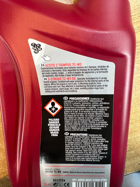 Aceite Marino 2 tiempos RecLube