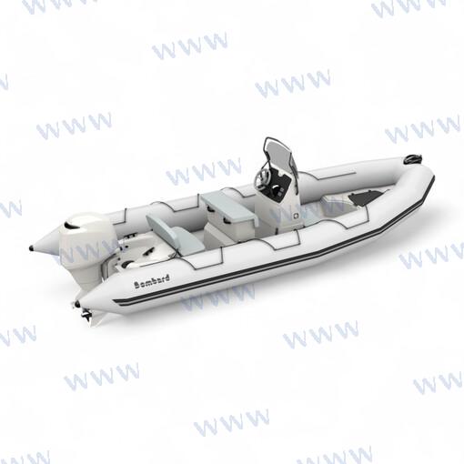 Embarcación Semirrígida Bombard SUNRIDER 650 STRONGAN GRIS