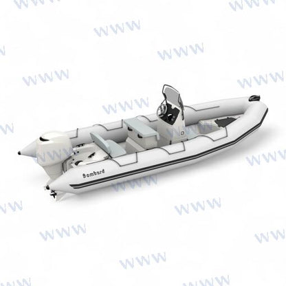 Embarcación Semirrígida Bombard SUNRIDER 650 STRONGAN GRIS
