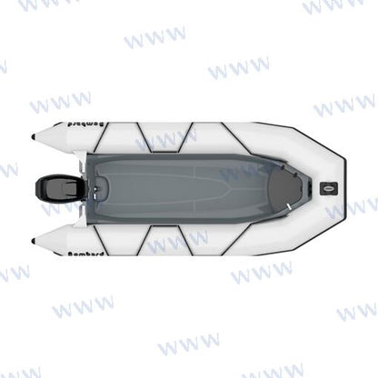 Embarcación Semirrígida EXPLORER 420 STRONGAN GRIS
