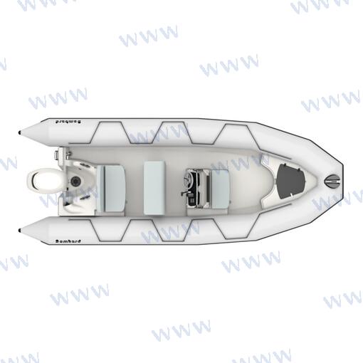 Embarcación Semirrígida Bombard SUNRIDER 650 STRONGAN GRIS
