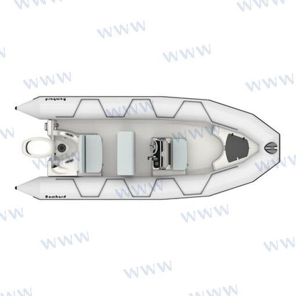 Embarcación Semirrígida Bombard SUNRIDER 650 STRONGAN GRIS