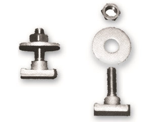 JUEGO TORNILLO, ARANDELA Y TUERCA INOX. para defensa pantalán, bumper, fingers
