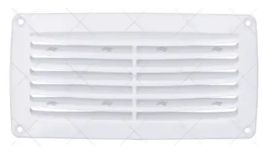 Rejilla ABS blanco 206x106mm