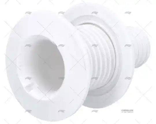 Pasacasco plastico blanco 1-1/4”