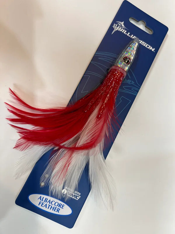 Albacore Feather Williamson Red