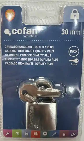 Candado Inox 30mm