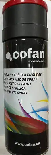 Acrilica Rojo RAL3020 400ml