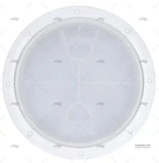 Tapa de registro transparente 203mm