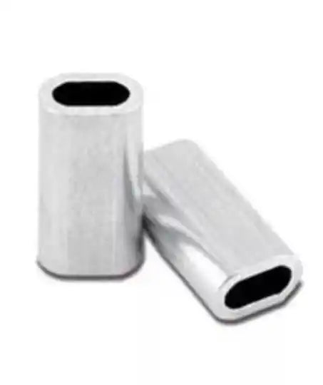 Aluminum Sleeves Grapa Doble Williamson  50uds