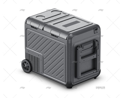 Nevera 45L electrica Portatil Dual 12v/24v/220v con ruedas